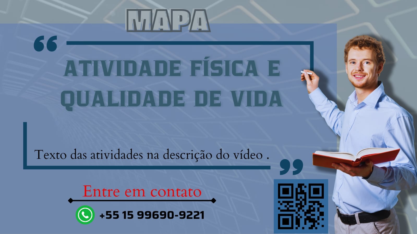 Seu aluno de personal trainer chegou até você e solicitou que prescrevesse um treinamento com enfoque na aptidão cardiorrespiratória.