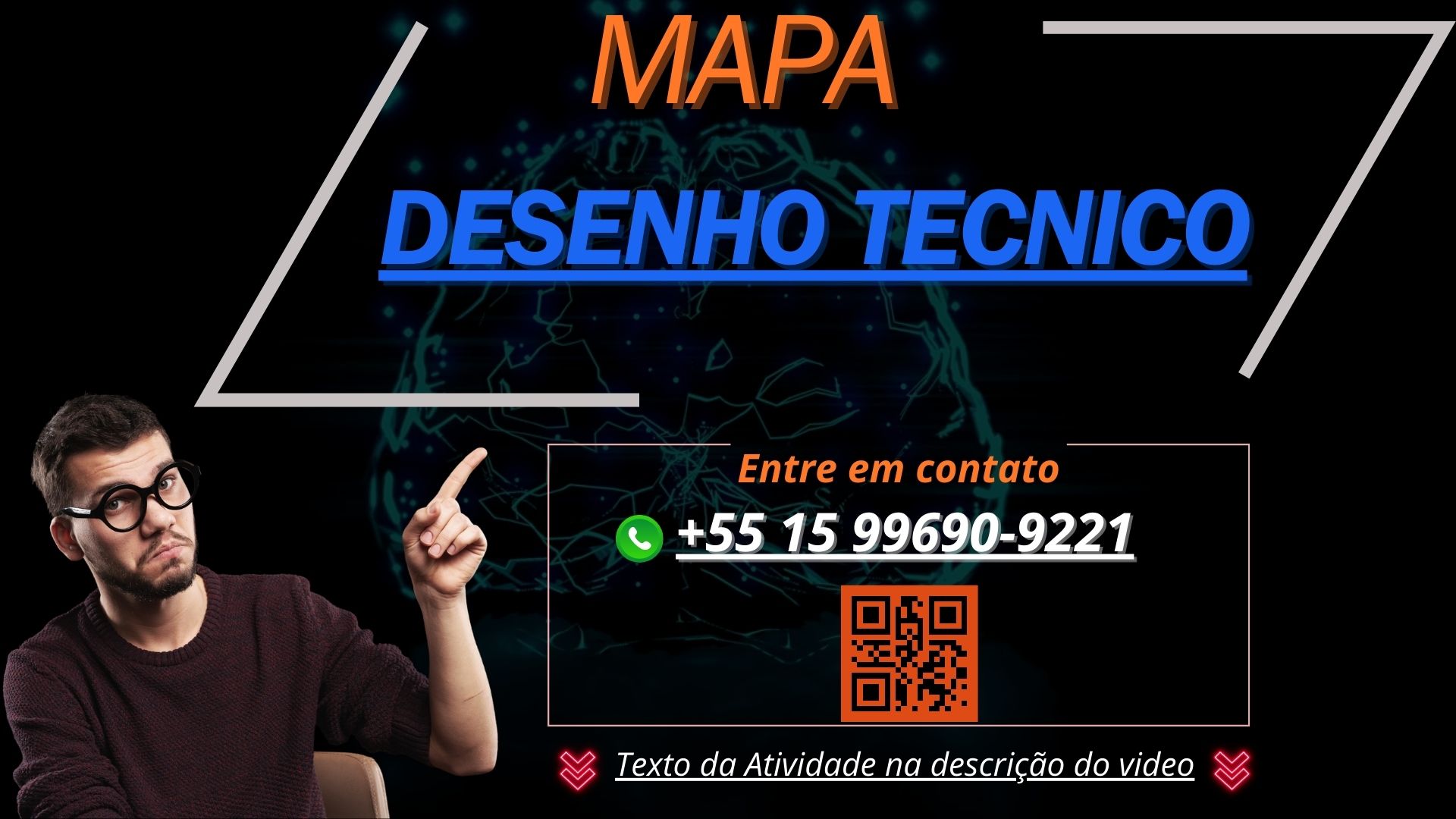 ETAPA 1: A Precisão da Projeção Ortogonal no Desenho Técnico A projeção ortogonal, também conhecida como projeção ortográfica, é uma técnica essencial no desenho técnico e na engenharia