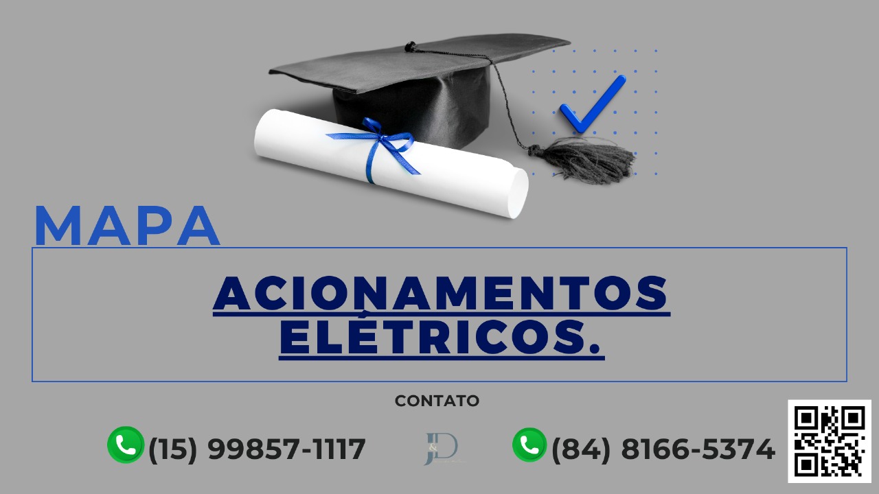 MAPA ACIONAMENTOS ELÉTRICOS