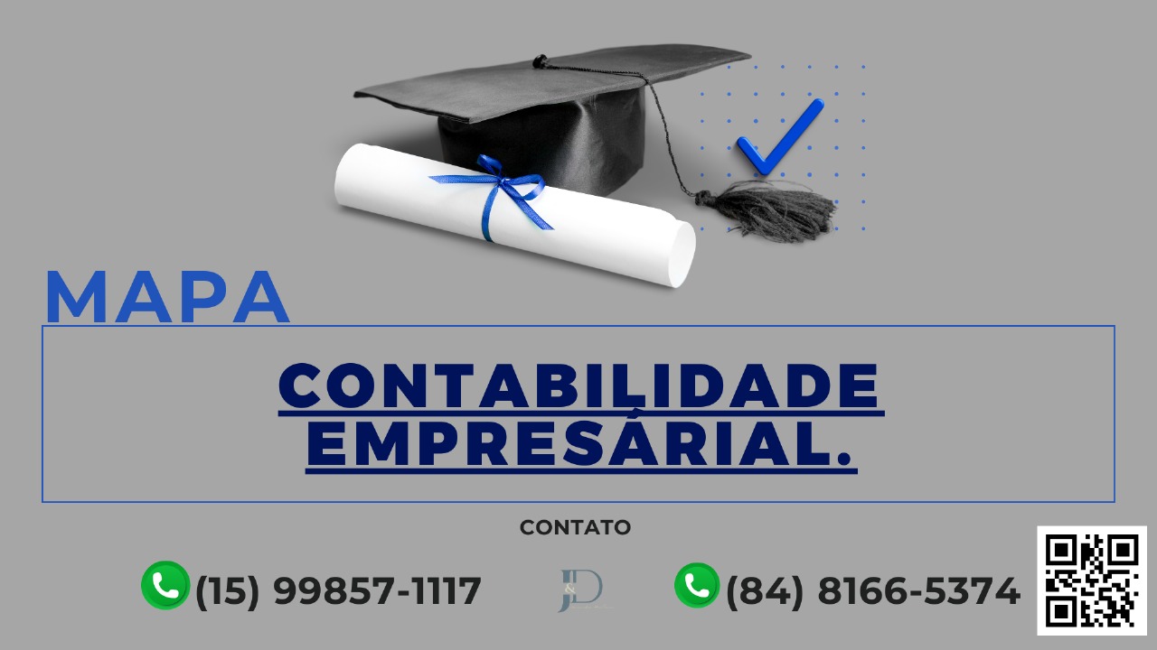 MAPA CONTABILIDADE EMPRESARIAL