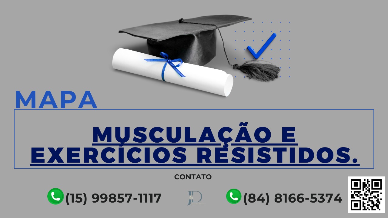 Mapa Musculação e exercícios resistidos 51/2025